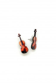 Violin Stud Earrings